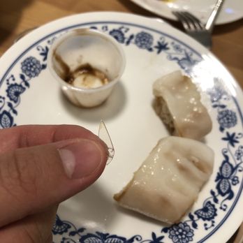 Congee Queen - Plastic shard in food - Chinese Near Me - Mississauga, Ontario