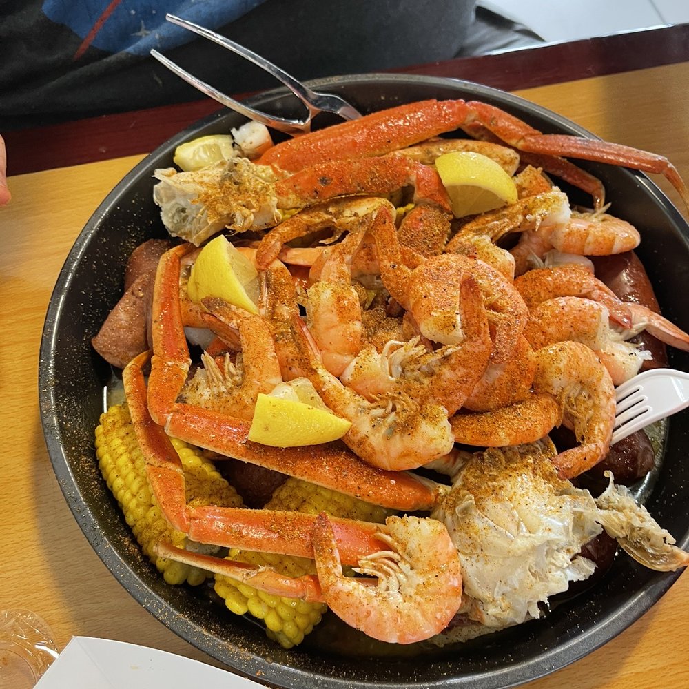 Macker Seafood - #18 Enough for Two Steampot - Seafood Near Me - Daytona Beach, Florida Macker Seafood - #18 Enough for Two Steampot - Seafood Near Me - Daytona Beach, Florida