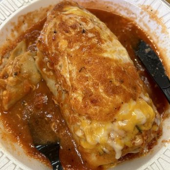 El Taco Charro - Veggie Wet Burrito - Mexican Near Me - Carson, California
