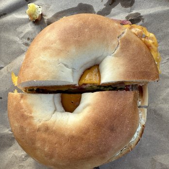 Little Fish Coffee - Breakfast Bagel - Cafes Near Me - Koloa, Hawaii Little Fish Coffee - Breakfast Bagel - Cafes Near Me - Koloa, Hawaii
