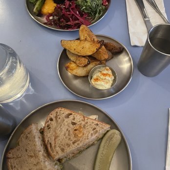Dimes - Broccoli Melt Togarashi Potato Wedges Black Rice - New American Near Me - New York, New York