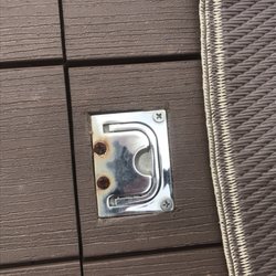 J & J Construction - Used none galvanized screws outside