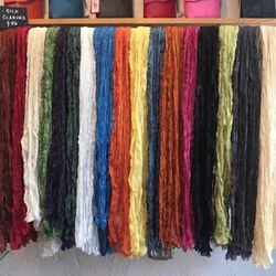 Knitz & Leather - Silk scarves