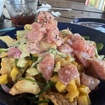 Lucky Fish - Poke nachos - Seafood Near Me - Dania Beach, Florida