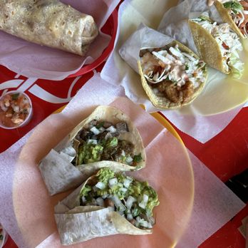 The Taco Stand - Sonora, camaron, Baja - Mexican Near Me - Costa Mesa, California
