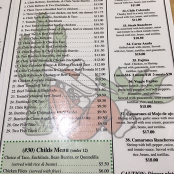 Escobar's Mexican Restaurant - Updated menu as of October 2015, pg. 3 - Mexican Near Me - Kanab, Utah Escobar's Mexican Restaurant - Updated menu as of October 2015, pg. 3 - Mexican Near Me - Kanab, Utah