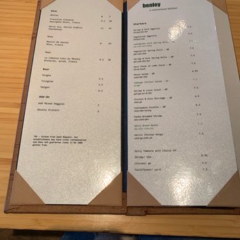 Benley Vietnamese Kitchen - Menu - Vietnamese Near Me - Long Beach, California Benley Vietnamese Kitchen - Menu - Vietnamese Near Me - Long Beach, California
