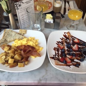Orange Blossom - Doubled up with the 2 eggs any style & French Toast - Breakfast & Brunch Near Me - Miami Beach, Florida Orange Blossom - Doubled up with the 2 eggs any style & French Toast - Breakfast & Brunch Near Me - Miami Beach, Florida