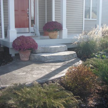 Rainbow Acres Landscape - the front steps of a house - Landscaping Near Me - Addison, Vermont