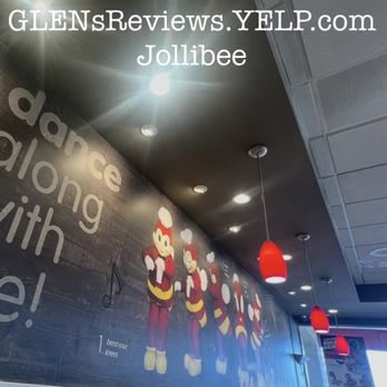 Jollibee - Interior: right side wall decor. - Fast Food Near Me - Carson, California
