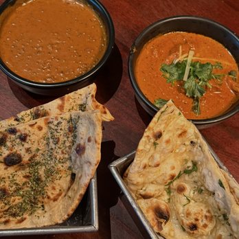 Dishoom - House black dal, ruby chicken, chili parantha, & garlic naan - Indian Near Me - Edinburgh, EDH Dishoom - House black dal, ruby chicken, chili parantha, & garlic naan - Indian Near Me - Edinburgh, EDH