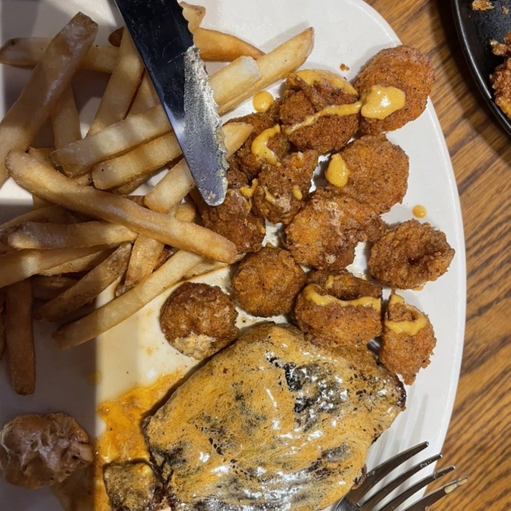 Outback Steakhouse - Sirloin and NEW Sirloin* & Tasmanian Shrimp - Steakhouses Near Me - Jacksonville, North Carolina Outback Steakhouse - Sirloin and NEW Sirloin* & Tasmanian Shrimp - Steakhouses Near Me - Jacksonville, North Carolina