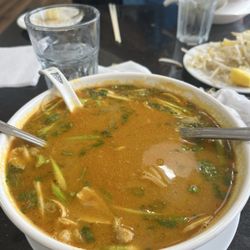 Ivy Pho - Chicken Satay Soup!! The picture doesn't do it justice!