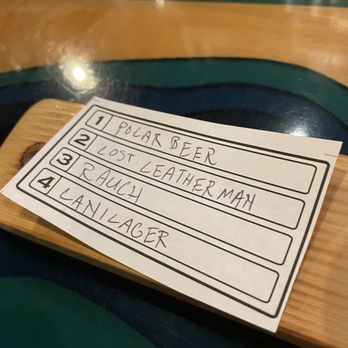 Derive Brewing - Flight list - Breweries Near Me - Columbus, Ohio