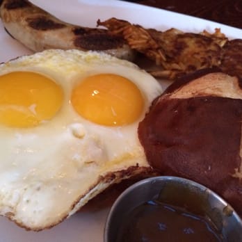 Prost! - Eggs and sausage sandwich for brunch. - German Near Me - Chicago, Illinois Prost! - Eggs and sausage sandwich for brunch. - German Near Me - Chicago, Illinois