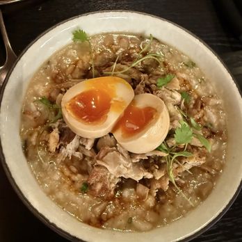 Little Plum - Mushroom jook - Asian Fusion Near Me - Honolulu, Hawaii Little Plum - Mushroom jook - Asian Fusion Near Me - Honolulu, Hawaii