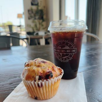 Aspen Coffee Company - Cranberry muffin - Coffee & Tea Near Me - Stillwater, Oklahoma Aspen Coffee Company - Cranberry muffin - Coffee & Tea Near Me - Stillwater, Oklahoma