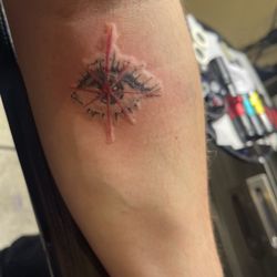 2 Ravens Tattoo - Eye tattoo