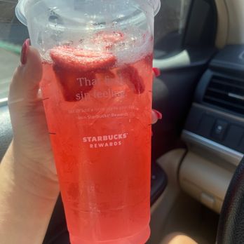 Starbucks - strawberry açaí - Coffee & Tea Near Me - Poway, California