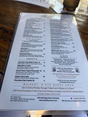 Menu photo 5 Whiskey 'N Rye Smokehouse Solvang, CA Menu photo 5 Whiskey 'N Rye Smokehouse Solvang, CA