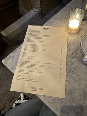Menu photo 2 Blair's Los Angeles, CA
