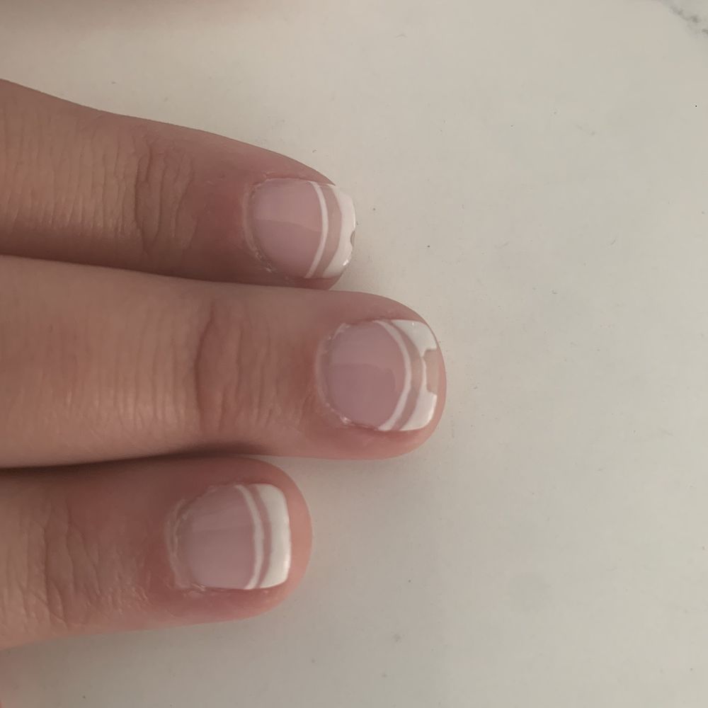 My daughter chipped $60 gel manicure didn't even last 24 hours!!! My daughter chipped $60 gel manicure didn't even last 24 hours!!!