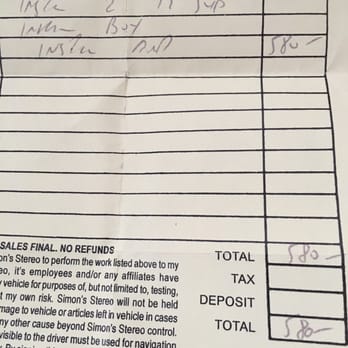 Simon's Stereo - Both my girlfriend and I paid $580 for each of our cars equipment & installation. Got refurbished amp and low quality wires :( - Car Stereo Installation Near Me - North Hollywood, California
