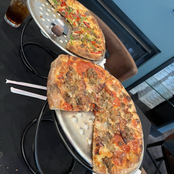 Grace Pizza and Shakes - Our pizza! - Pizza Near Me - Houston, Texas