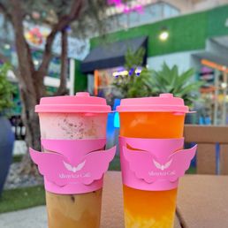 Rose Foam Latte and Mango Tango Rose Foam Latte and Mango Tango