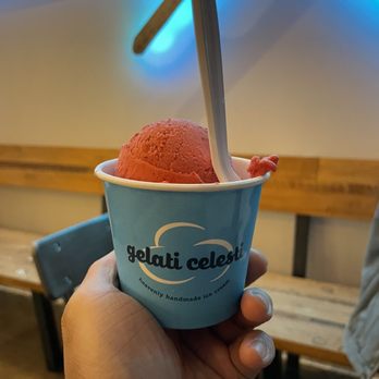 Gelati Celesti - Raspberry Sorbet - Desserts Near Me - Richmond, Virginia