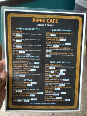 Menu photo 1 Pipes Cafe Cardiff, CA