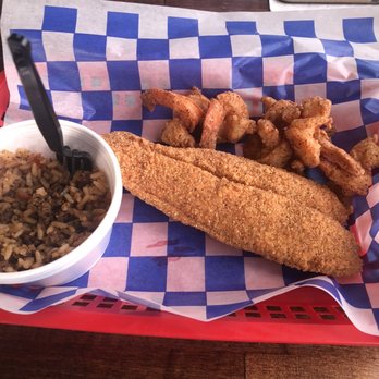 Gumbo Jeaux's - Seafood Platter with forgotten gumbo - Sandwiches Near Me - Houston, Texas