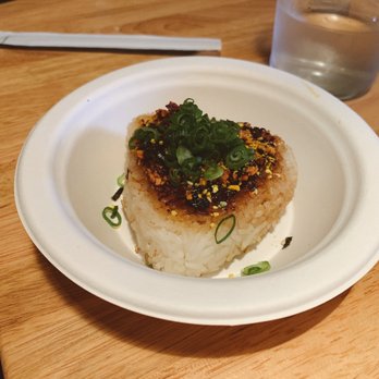 MAMI PORTLAND - Yaki onigiri (rotating filling, today was kimchi and salmon) - Japanese Near Me - Portland, Maine