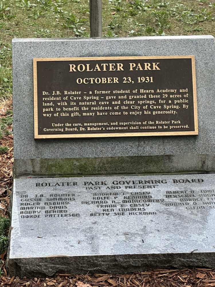 Social spots from Cave Springs Cave Rolator Park