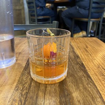 Leon's Garage - Old Fashioned as it arrived at table. This was $10 value? - Beer Bar Near Me - Marysville, Ohio Leon's Garage - Old Fashioned as it arrived at table. This was $10 value? - Beer Bar Near Me - Marysville, Ohio
