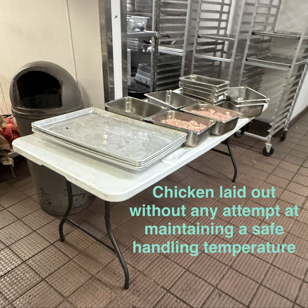 Cracker Barrel Old Country Store - More chicken laid out with any attempt of beating a safe handling temperature - American Near Me - Venice, Florida Cracker Barrel Old Country Store - More chicken laid out with any attempt of beating a safe handling temperature - American Near Me - Venice, Florida