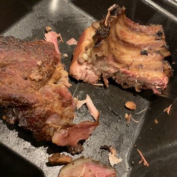Mission BBQ - Baby Back Ribs. A bit dry and way too salty. - Barbeque Near Me - Camp Hill, Pennsylvania