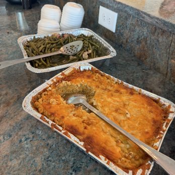 Lowcountry Affairs - Green beans and macaroni and cheese - Caterers Near Me