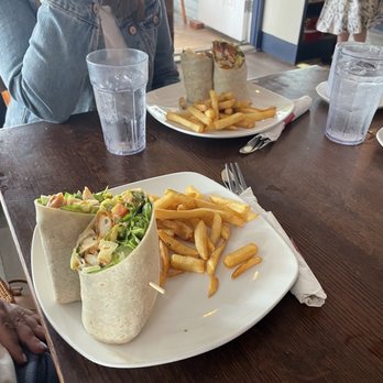 Mohegan Restaurant & Bar - Chicken wraps- buffalo and Caesar - New American Near Me - New Shoreham, Rhode Island Mohegan Restaurant & Bar - Chicken wraps- buffalo and Caesar - New American Near Me - New Shoreham, Rhode Island