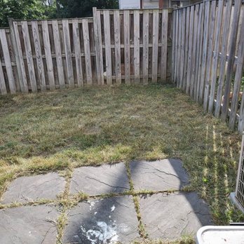 Landscape Kings - a back yard with a wooden fence - Junk Removal & Hauling Near Me - Herndon, Virginia Landscape Kings - a back yard with a wooden fence - Junk Removal & Hauling Near Me - Herndon, Virginia