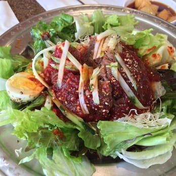 Han Yang - Spicy cold buckwheat noodles - Korean Near Me - Buena Park, California Han Yang - Spicy cold buckwheat noodles - Korean Near Me - Buena Park, California
