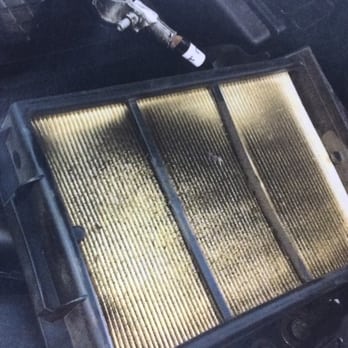 CarMax - Picture that my mechanic took of the air filter that passed CarMax's 125 point inspection. - Car Buyers Near Me - Riverside, California