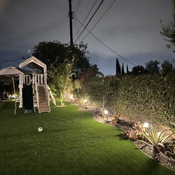 Outdoor Pros - Night view with lights - General Contractors Near Me - West Hills, California Outdoor Pros - Night view with lights - General Contractors Near Me - West Hills, California