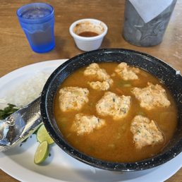 Shrimpball soup.
