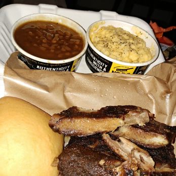 Dickey's Barbecue Pit - Ribs roll mac and cheese and baked beans. - American Near Me - Duarte, California Dickey's Barbecue Pit - Ribs roll mac and cheese and baked beans. - American Near Me - Duarte, California