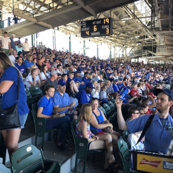 Wrigley Field - Looking toward home from Section 228, row 8 - Stadiums & Arenas Near Me - Chicago, Illinois