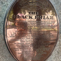Plaque outside Plaque outside