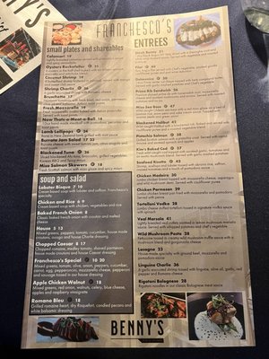 Menu photo 1 Franchesco's Ristorante Rockford, IL