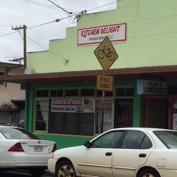 Kitchen Delight - Can't miss da green bldg - Hawaiian Near Me - Wahiawā, Hawaii