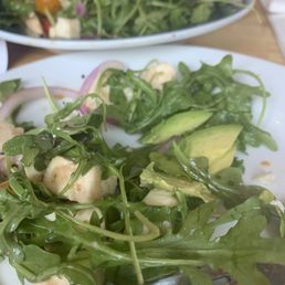 Arugula and Avocado